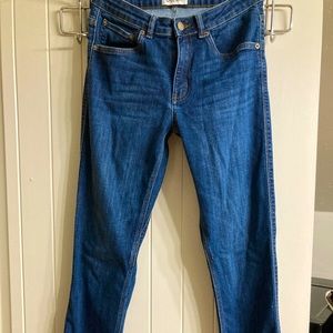 DU/ER mid rise slim straight
